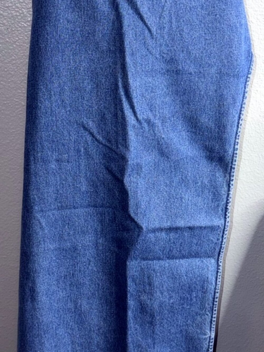 AFRM Nadia denim maxi skirt high slit NWT waist 30